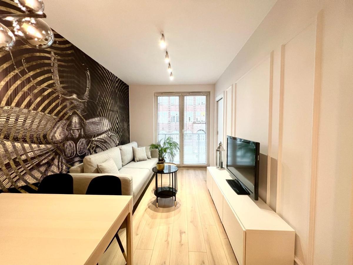 New Loft Style Apartment Gdansk Old Town Bagian luar foto